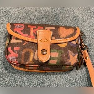 Dooney & Bourke Monogram Wristlet